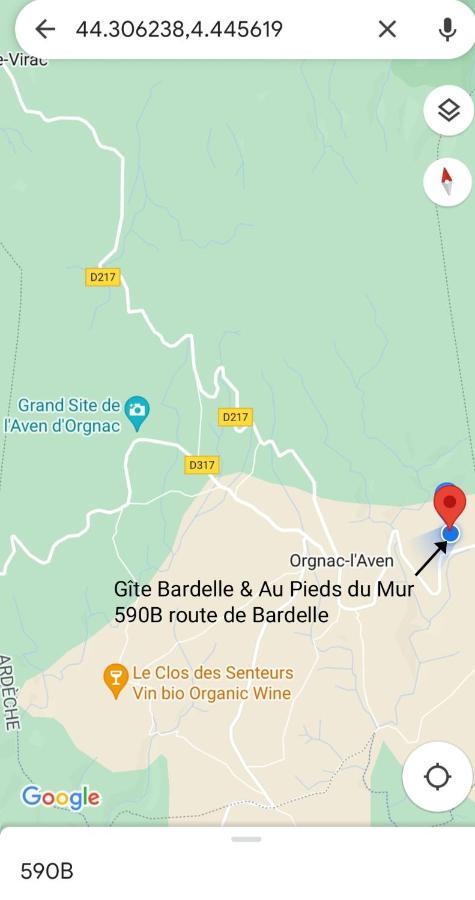 Orgnac-lʼAven Gite Bardelle מראה חיצוני תמונה